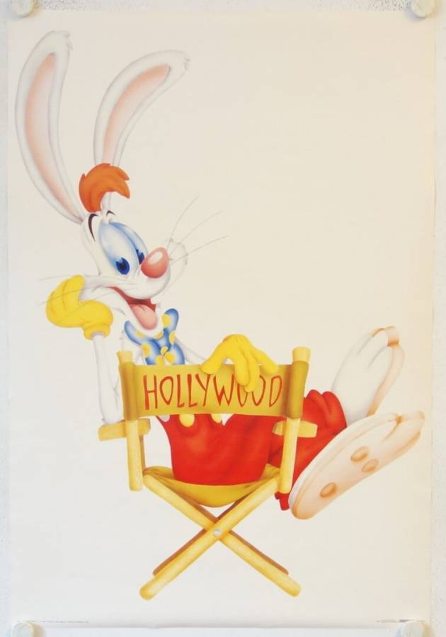 Falsches Spiel mit Roger Rabbit Posterdrucke alte kommerzielle Plakatdrucke (7)